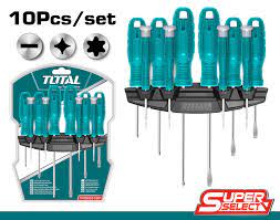 [THTDC251001] TOTAL JEU DE 10 TOURNEVIS ET TOURNEVIS DE PRECISION  