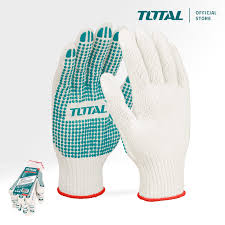 TOTAL GANTS TRICOTES  PVC XL [TSP11102]