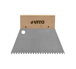 [VIED1808] VITO SPATULE EN ACIER DENTEE 180MM 8X8MM 