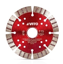 [VIDGOP115] VITO DISQUE DIAMANT PRO GENERAL POUR CHANTIER 115MM 