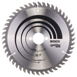 BOSCH DISQUE  190X2.6X30   48D  [2608640617]