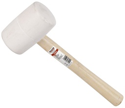 [4000166907] MAILLET CAOUTCHOUC BLANC POINTE 750GR