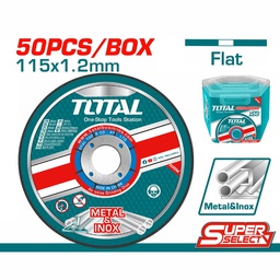 [TAC22111550] TOTAL JEU DE 50 DISQUES DE COUPE EN METAL ABRASIF 