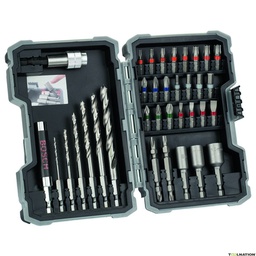 [2607017327] BOSCH COFFRET D’EMBOUTS DE VISSAGE EXTRA-DURS, 35 PIÈCES   