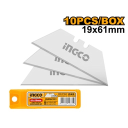 [HUKB61001] INGCO SET DE 10 LAMES DE COUTEAUX SK5 NR  