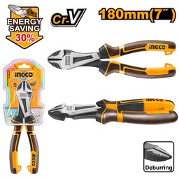 INGCO PINCE COUPANTE DIAGONALE 180MM A HAUTE PERFORMANCE  [HHHDCP28180]