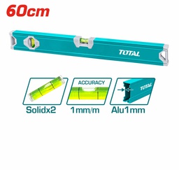 [TMT26036] NIVEAU A BULLE EN ALUMINIUM 60CM TOTAL NR