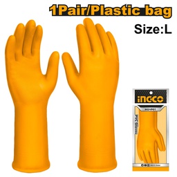 INGCO GANTS PVC JAUNES NR  [HGVP01]