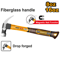 [HCH81008] INGCO MARTEAU DE MENUISIER 220G TÊTE FORGEE SI NR  