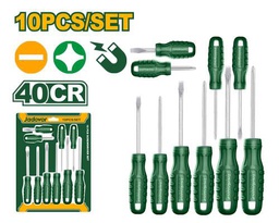 [JDSS2410] JADEVER JEU DE TOURNEVIS 10 PIÈCES  