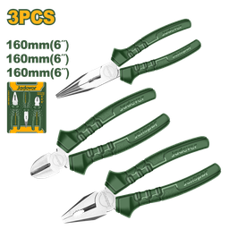 [JDPS0623] JADEVER JEU DE PINCES 3 PIÈCES  