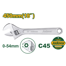 [JDAW1118] JADEVER CLE A MOLETTE 18" 