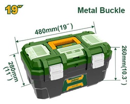 [JDTB1319] JADEVER BOITE À OUTILS EN PLASTIQUE 19"  