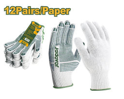 [JDKG1801] GANTS TRICOTÉS ET POINTS PVC