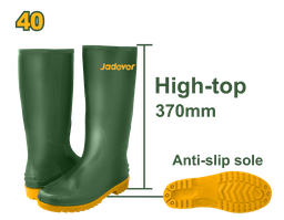 [JDRB1L40] JADEVER BOTTES PVC VERT  