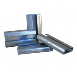 CHAPE EN ACIER POUR FEUILLARD 12MM BOITE DE 2000PCS