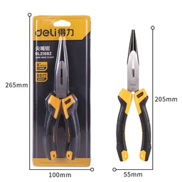 [DL2108Z] DELI Pince à bec long 8" [DL2108Z]