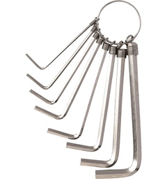 DELI ENSEMBLES DE CLÉS HEXAGONALES 1,5-6 (MM)  [DL3080]