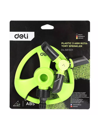 [DL581301] DELI ARROSEUR ROTATIF EN PLASTIQUE À 3 BRAS 3/4"  
