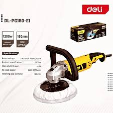[DL-PG180-E1] DELI POLISSEUSE D’ANGLE 1200W 180MM  
