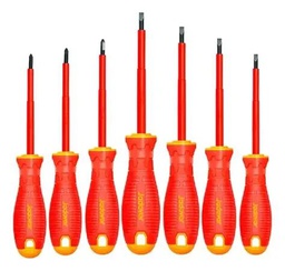 [JDSS7407] JADEVER JEU DE TOURNEVIS ISOLÉS 7 PCS [JDSS7407]