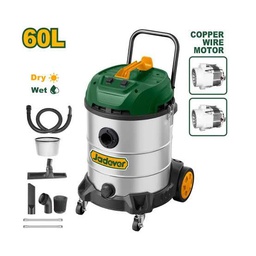JADEVER ASPIRATEUR 60L 2 MOTEUR 2 * 1200W  [JDVR5A60]