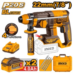 [CRHLI212282] INGCO MARTEAU PERFORATEUR 20V 22MM NR   
