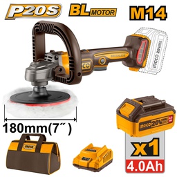 INGCO POLISSEUSE LITHIUM-ION 20V+1BAT 4AH   [APLI20181]