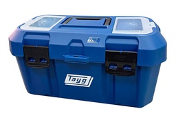 TAYG CAISSE A OUTILS  AVEC PLATEAU 499x279x254  BLEU [146022]