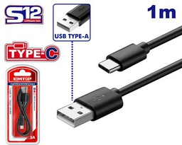 [EUCC01] EMTOP CÂBLE USB TYPE A - TYPE C [EUCC01]