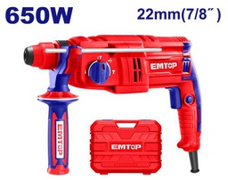 [ERHRL651] EMTOP MARTEAU PERFORATEUR 22MM - 650W [ERHRL651]