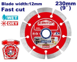 [EDDC012301] EMTOP DISQUE DIAMANT 230MM [EDDC012301]