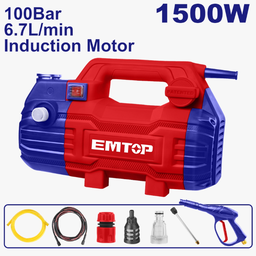 [EHPW1501] EMTOP NETTOYEUR HAUTE PRESSION 100 BAR 