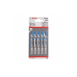 [T118A] GENERIC JEU 5 LAMES SCIE SAUTEU T118A METAL 