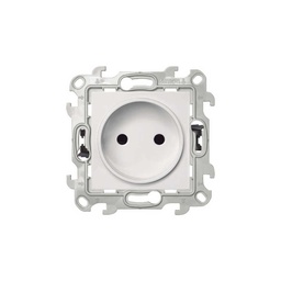 MEC PRISE 2P BLANC SIMON 24