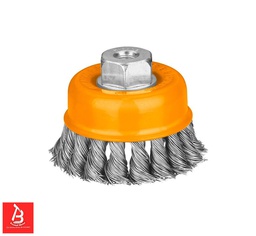 INGCO BROSSE METALLIQUE TORSADEE 75MM [WB20751]
