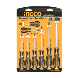 [HKSD0828] INGCO SET DE 8 TOURNEVIS  