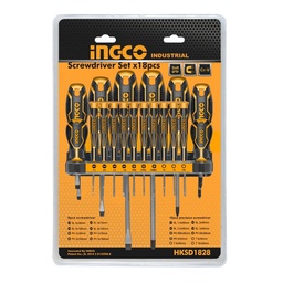 [HKSD1828] INGCO SET DE 18 TOURNEVIS ET TOURNEVIS DE PRECISION [HKSD1828]