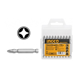 INGCO SET DE 10 EMBOUTS PH2  [SDB11PH223]