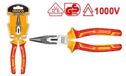 INGCO PINCE A LONG BEC ISOLEE 6''''/160MM  [HILNP28168]