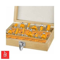 INGCO JEU DE FRAISES A AFFLEURER 6MM [AKRT1201]