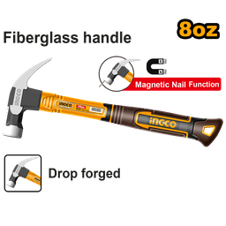 INGCO MARTEAU DE MENUISIER 450G TÊTE FORGEE [HCH81016]