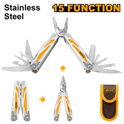 [HFMFT0115] INGCO PINCE MULTIFONCTIONS PLIABLE (15 FONCTIONS)  