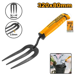 INGCO FOURCHE LR TOTALE:340MM EN ACIER DE CARBO  [HFTF38]