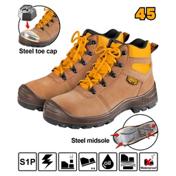 [SSH02S1P.45] INGCO CHAUSSURES DE SECURITE S1P TAILLE 45 [SSH02S1P.45]