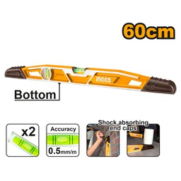 INGCO NIVEAU TRAPEZOÏDAL 60 CM HEAVY DUTY  [HBSL08060]