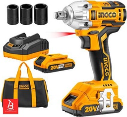 INGCO BOULONNEUSE A CHOC 20V SANS CHARBON  [CIWLI2001]