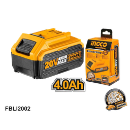[FBLI2002] INGCO BATTERIE 20V 4,0AH 