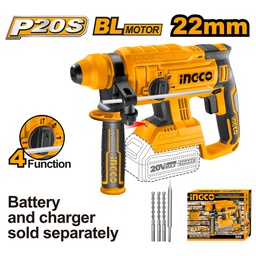 [CRHLI2201] INGCO MARTEAU PERFORATEUR 22MM 20V (SANS BATTERIE) [CRHLI2201]